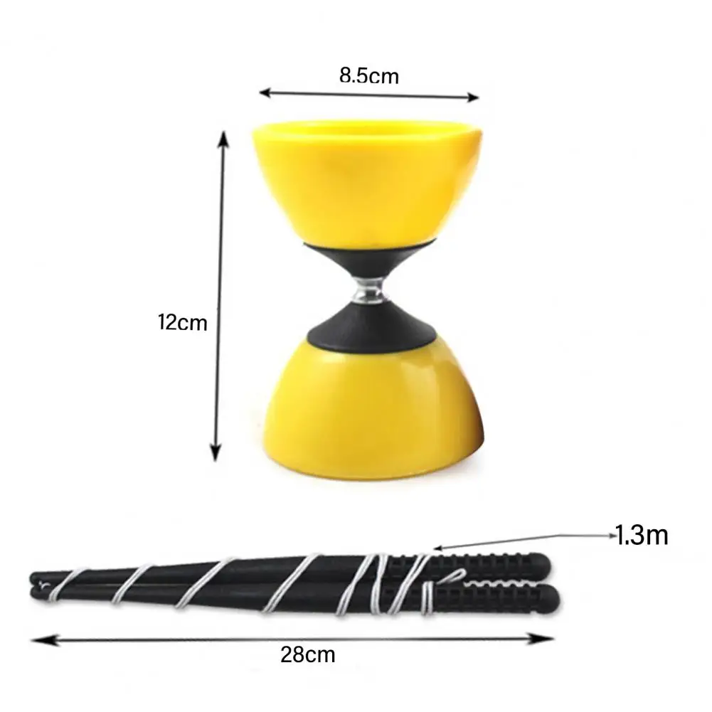 저글링 디아볼로 재밌는 3 베어링 클러치 금속 스틱, 디아볼로 중국 요요 스트링 가방, 야외 피트니스 도구
