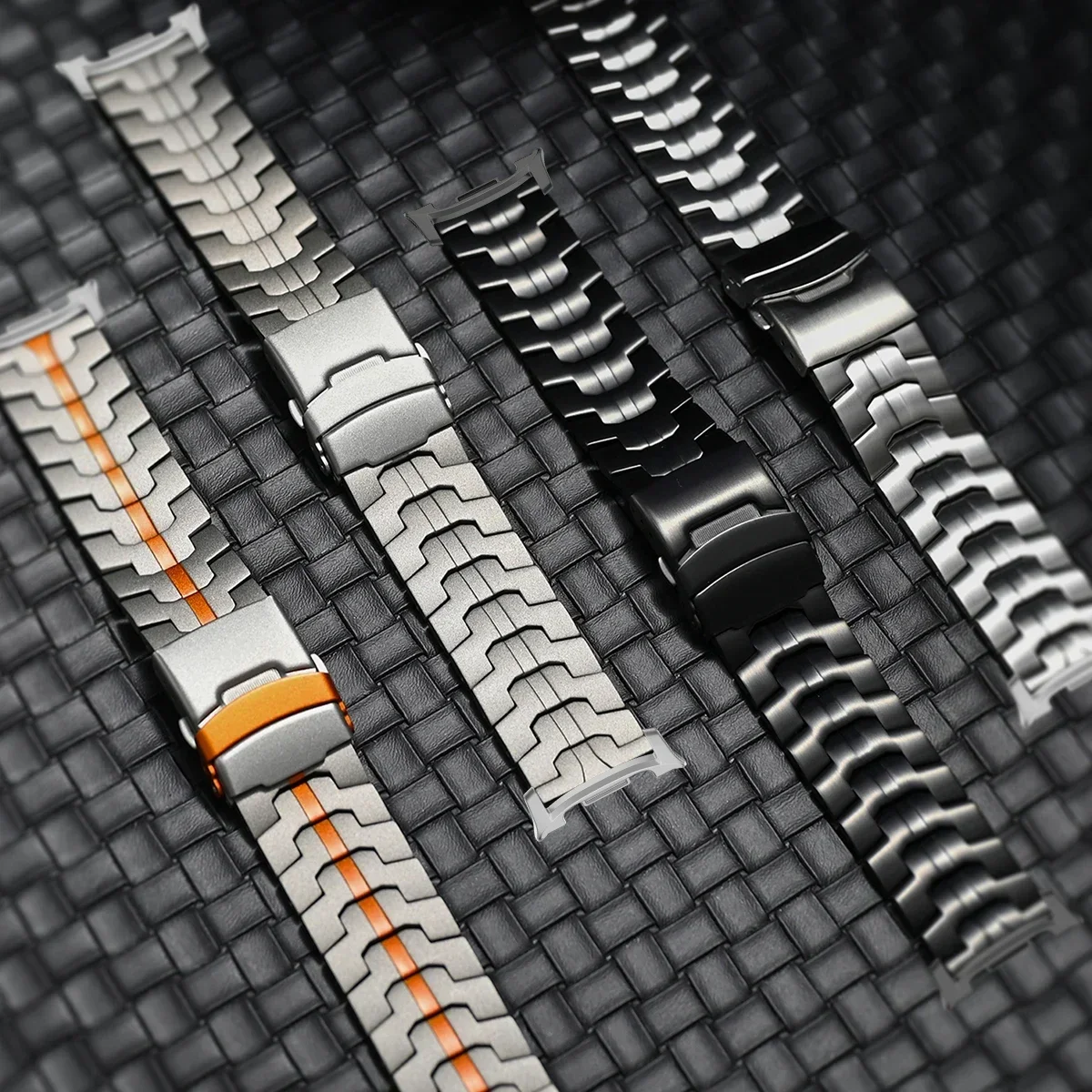 Cinturino in metallo per Galaxy Watch 8/8 Bracciale classico senza spazi vuoti per Samsung Galaxy Watch Ultra2025 Accessori per cinturini Correa