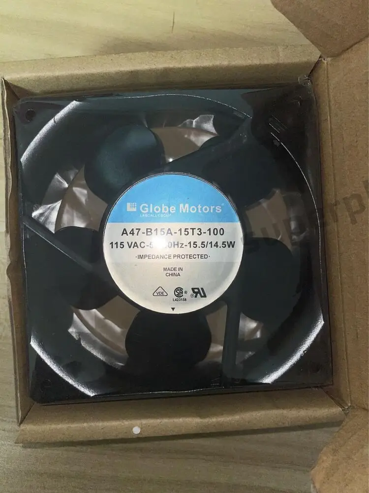 

1pc new fan freeship A47-B15A-15T3-100 115V Globemotors 120*120*38