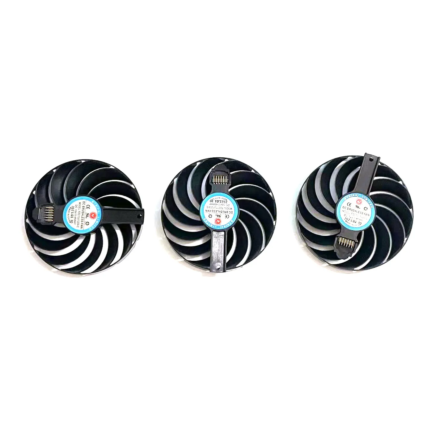 For Sapphire NITRO+ AMD Radeon RX 6900 XT SE Graphics Card Cooling New DIY Fan 95MM 6PIN DC10U12D9-C RX6900 XT GPU Fan