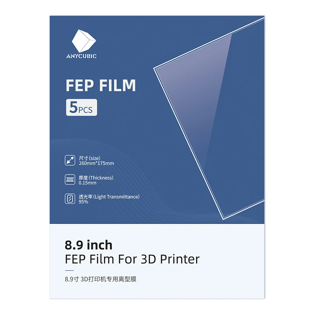 ANYCUBIC Original FEP Film For Photon Mono X / Photon Mono X 6K / Photon M3 Plus / Photon Mono X2 / Photon Mono X 6Ks