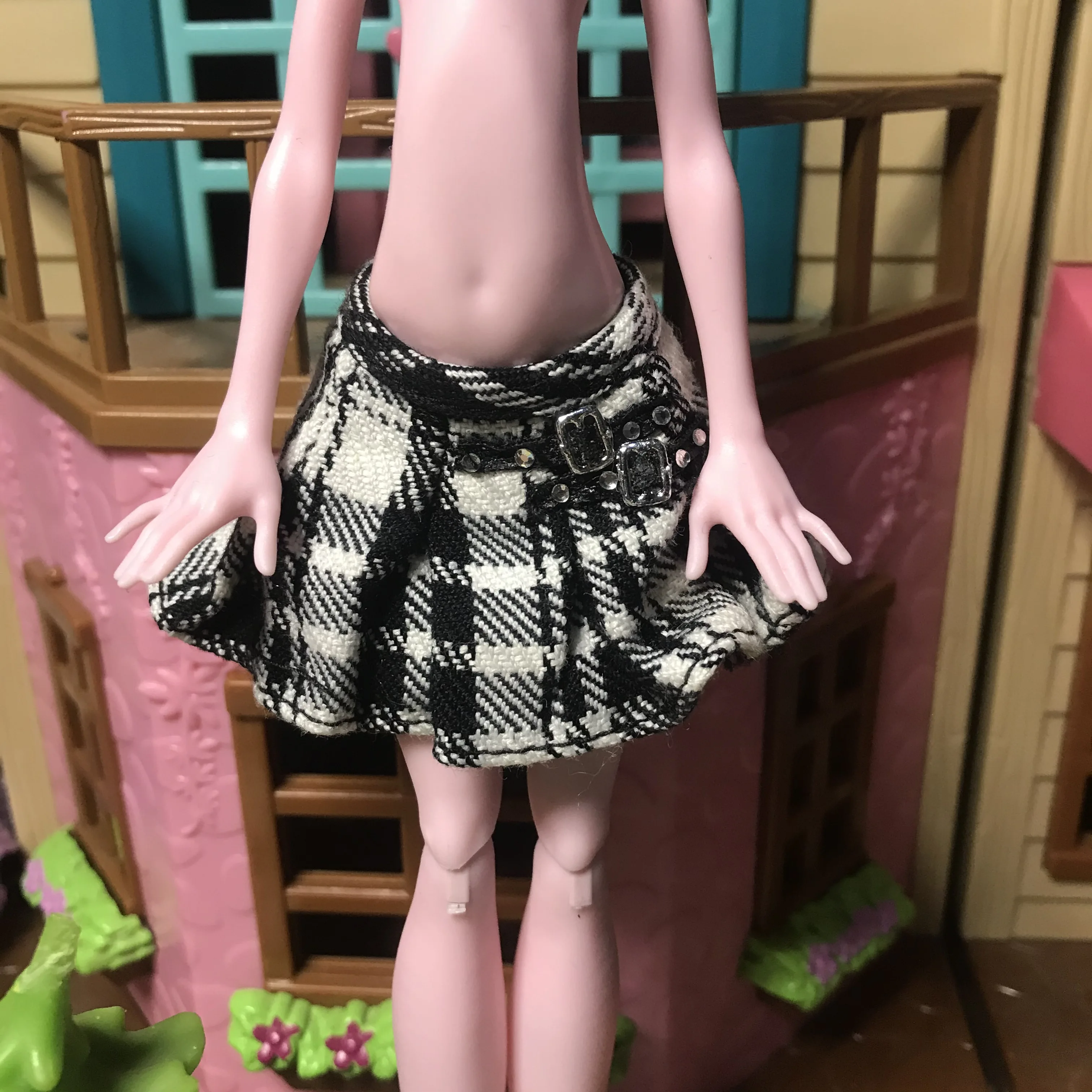 30cm Monstering High Doll for Bratzes doll Dressing Soft Casual Wear Handmade Clothes Outfit Doll Clothing Girl Toys