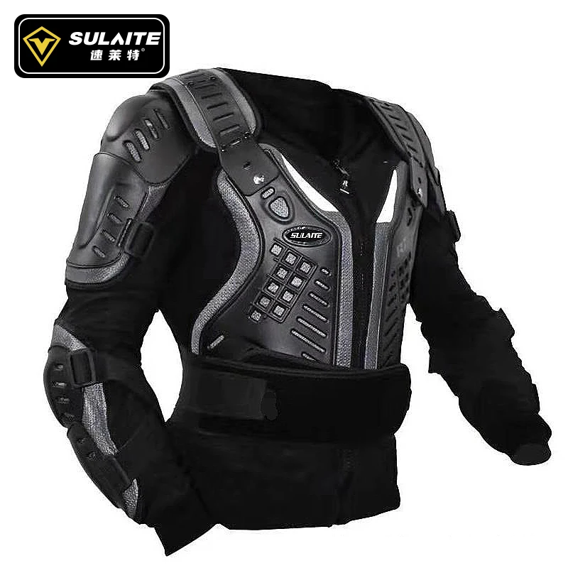 SULAITE Motorcycle Jacket Racing Armor Protector ATV Motocross