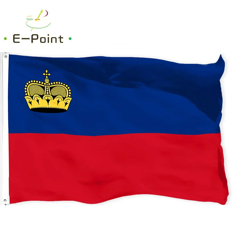 Liechtenstein National Country Flag 2ft*3ft (60*90cm) 3ft*5ft (90*150cm) Size Christmas Decorations for Home Flag Banner
