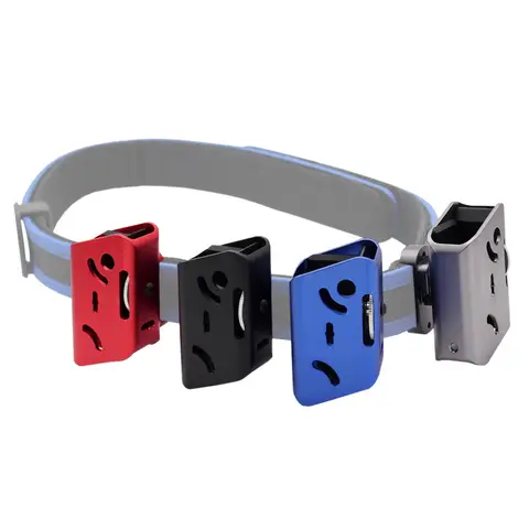 Taktische Airsoft IPSC Aluminium Magazin Tasche Halter Abdeckung Multi-Winkel Einstellung Für Glock G17 G19 G43X 1911 Pistole Schießen