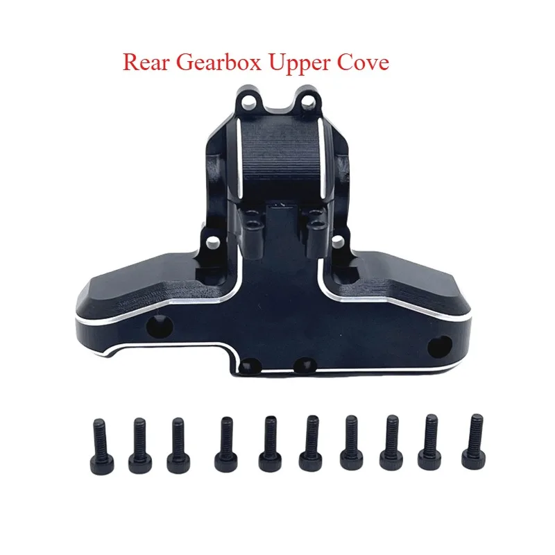 MJX Hyper Go 1/14 14211 14301 14302 14303 MetalRear GearBox الإسكان صندوق التروس قذيفة التفاضلية RC قطع غيار السيارات
