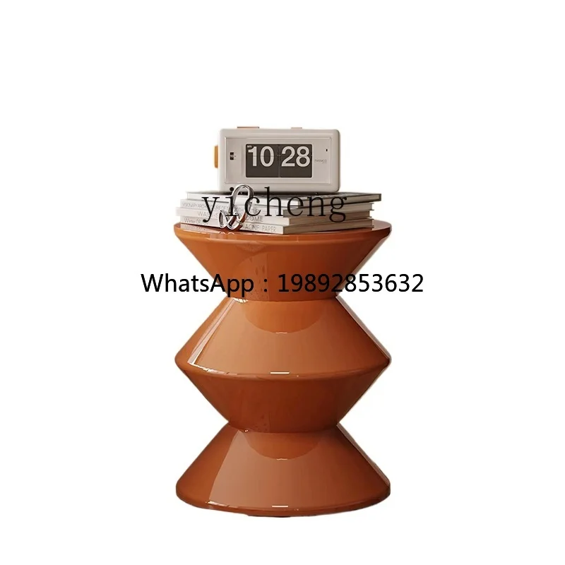 

Z1 sofa edge several floor ornaments bedside table dressing stool table model room decoration table