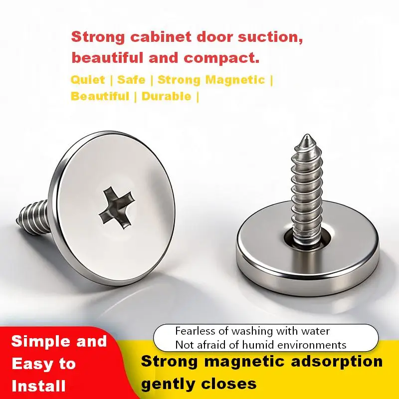 

Новая присоска для двери шкафа, винт, присоска для раздвижной двери, пряжка для шкафа, невидимая раздвижная дверь, фурнитура, аксессуары