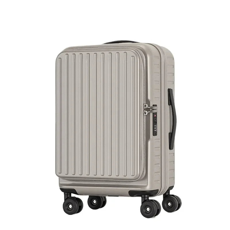 

Luggage expandable large capacity side open trolley case