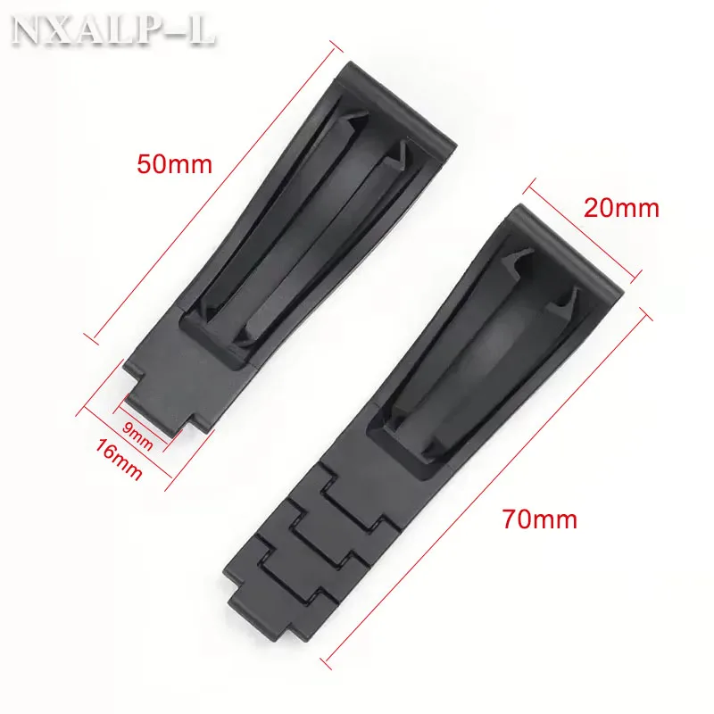 ل رولكس حزام 20 مللي متر الرجال الرياضة ساعات سيليكون الفرقة ل دايتونا الغواصة GMT يخت ماستر حزام غواص سوار مقاوم للماء