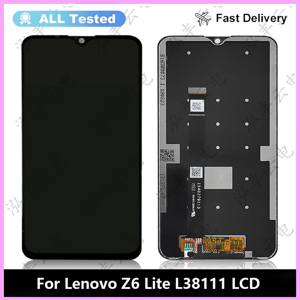 For Lenovo Z6lite Z6 Lite L38111 LCD Display Touch Screen Digitizer Assembly Repair Parts Replacement Z6 Youth LCD Sensor Parts