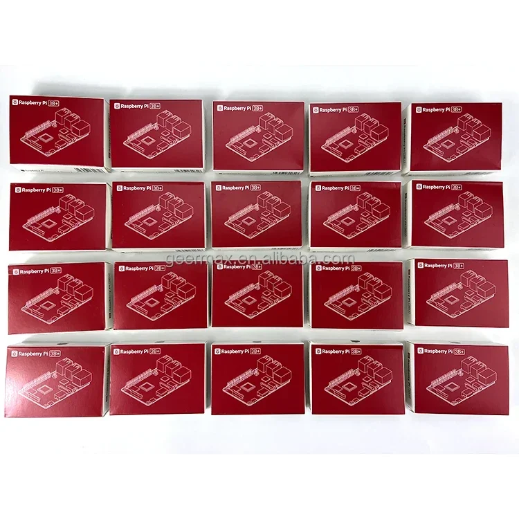 Raspberry Pi 3B + 3B Plus Computador original uma scheda singola 1.4GHz 64 bits Quad-core Dual-band WiFi 4.2/BLE Raspberry Pi 3 Modelo