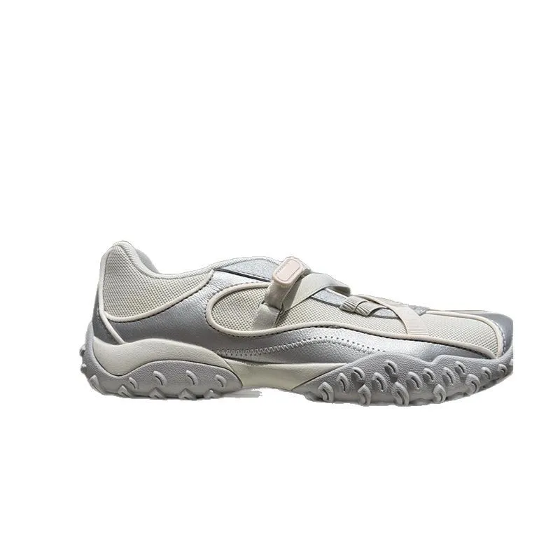 

New Summer Ladies Shoes Footwear Womens Pebble Mary Jane Ballet Flats Casual Fashion Sneakers Sandals Versatile