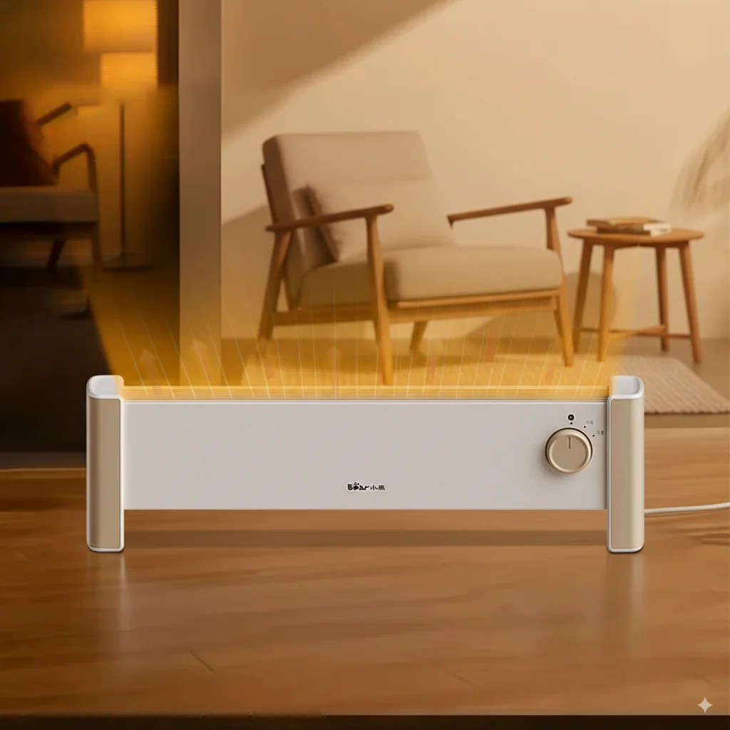 

Graphene Baseboard Heater, Home Use, Energy-Saving, Waterproof, Fast-Heating, Smart Thermostat, Fan Heater