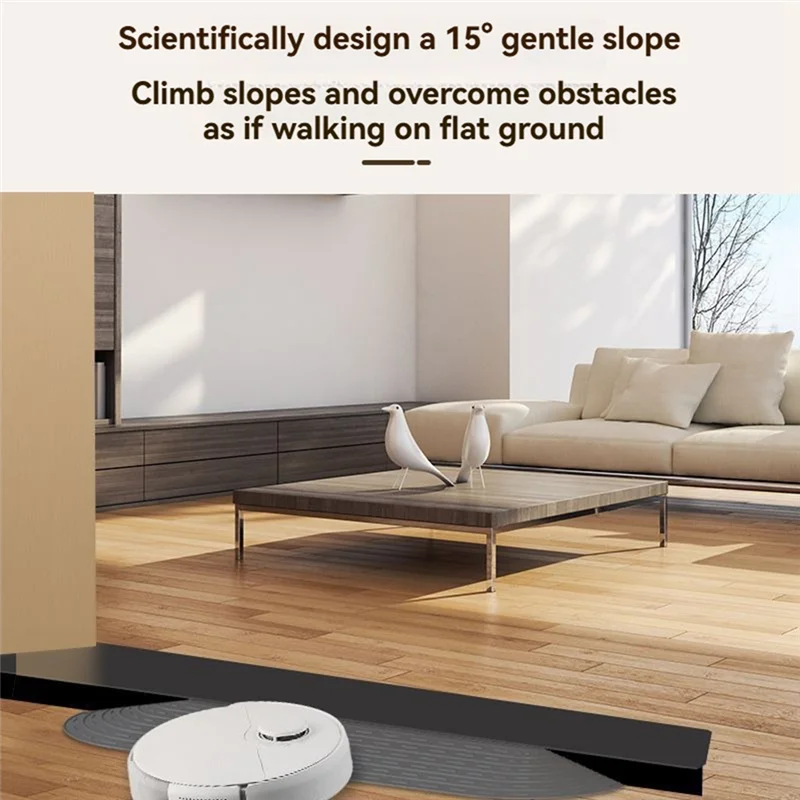 N18R Threshold Strips Vacuum Cleaner Ramp For Wheelchairs Accessories Vacuum Cleaner Parts Gray