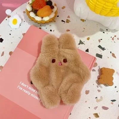 Mini étui à clés en peluche mignon, sacs d'argent pour pièces de monnaie, pochette cadeaux pour enfants, sacs d'animaux à fermeture éclair, rangement pour rouge à lèvres et écouteurs