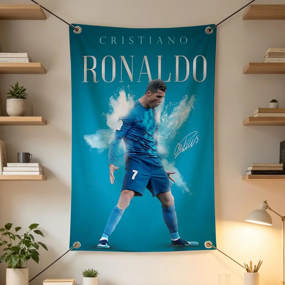 Athlete C-Cristiano Ronaldo Flags, Outdoor Decorations, Music Bars, Home Interiors, Patio and Garden Decorations