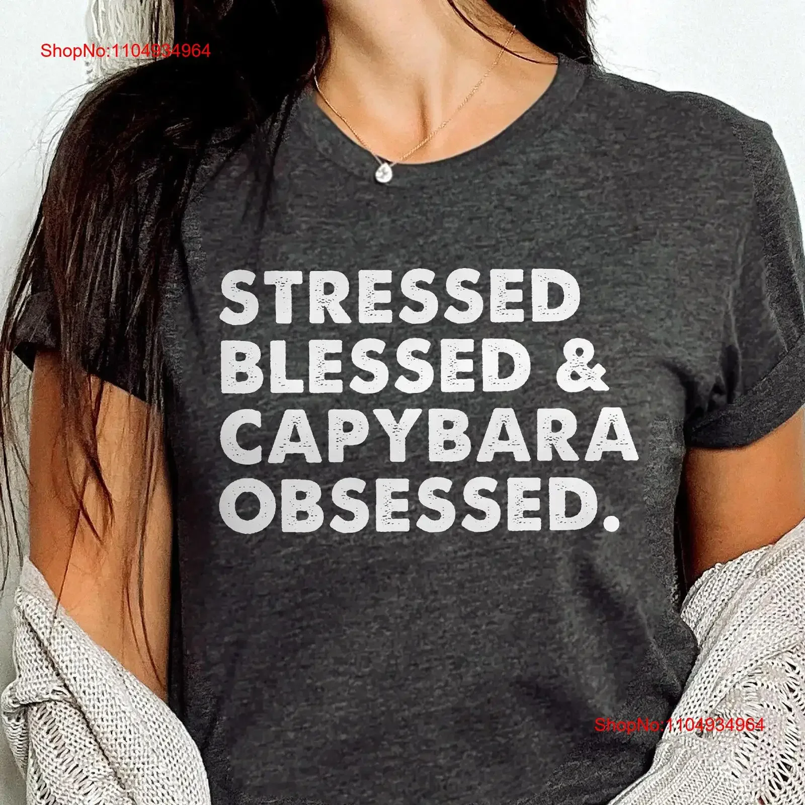 

Футболка с капибарой, милая любовница, забавная для нее и него, винтажная, слегка дышащая, уличная одежда, унисекс, повседневная