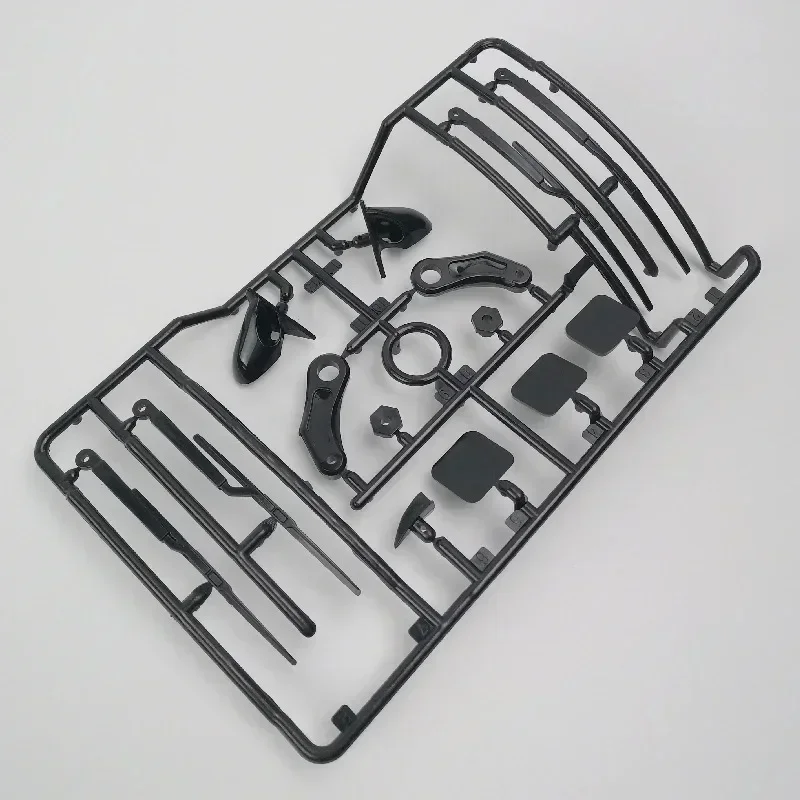 1/10 スケール RC カープラスチックサイドビューミラー排気管ブレーキディスクワイパーモデルホビーオンロードオフロードドリフトツーリング