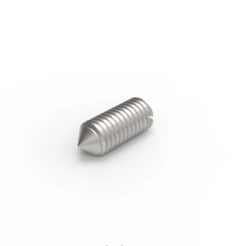 DIN 553 Slotted Set Screws with Cone Point  FOB Price US$0.10-5.00 / Piece 10,000 Pieces (MOQ)