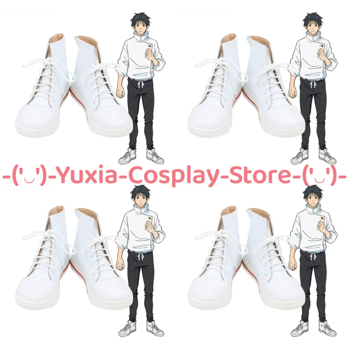 

Юксиакосплей! Jujutsu Kaisen Okkotsu Yuta Обувь для косплея Аниме Персонаж Опора Сапоги из искусственной кожи Хэллоуин Карнавальный костюм для вечеринки