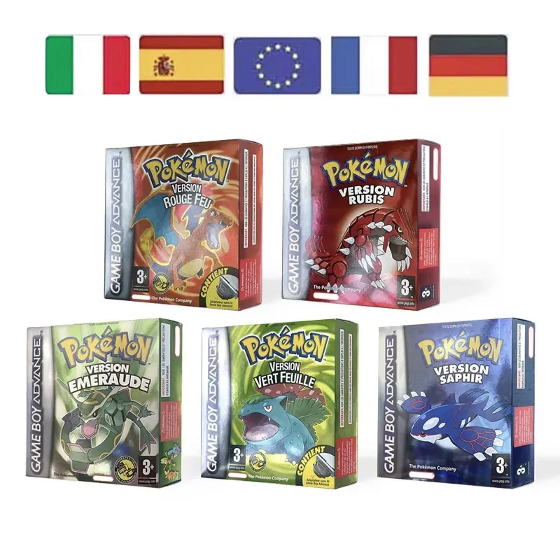 GBA صندوق وحدة تحكم ألعاب الفيديو بطاقة Rom Hack حافظة واقية ثلاثية الأبعاد معدنية صندوق صينية خرطوشة الألعاب لـ GBA #1