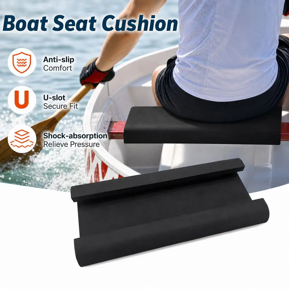 Non-slip Dragon Boat Seat Pad Lightweight Shockproof Rowing Cushion Durable Flotation Mat for Water Sports Training