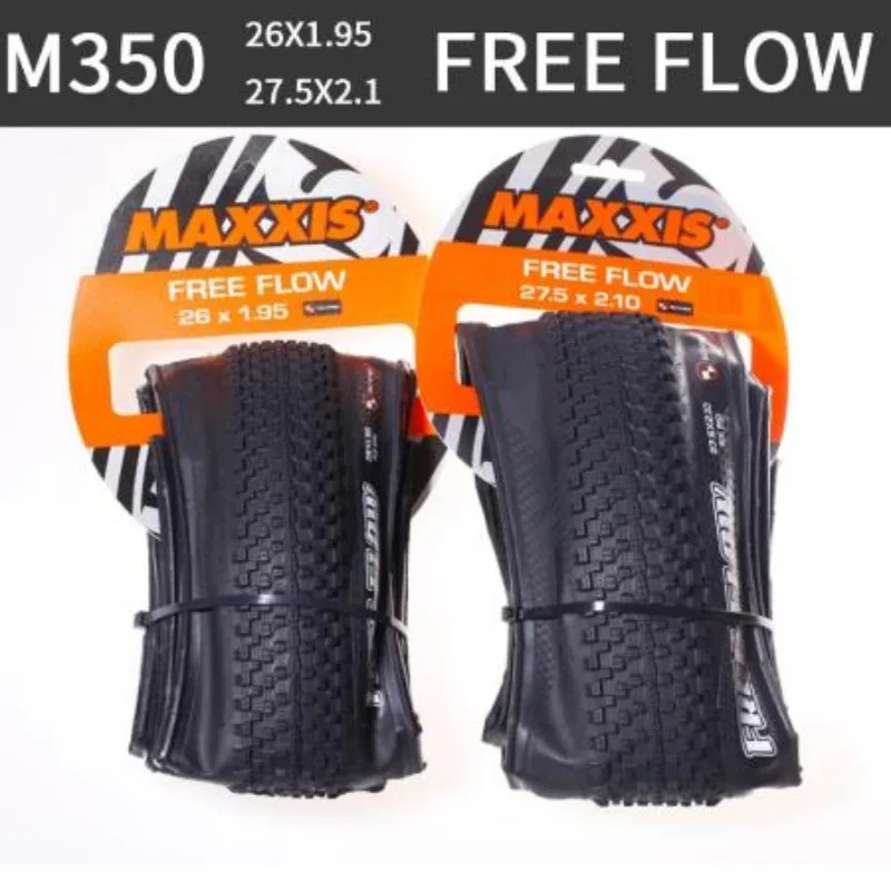 MAXXIS M350 FREE FLOW 26/27.5 Inch Mountain Foldable Tyre 26×1.95/27.5 × 2.1 Stab-resistant MTB Bicycle Clincher Tires