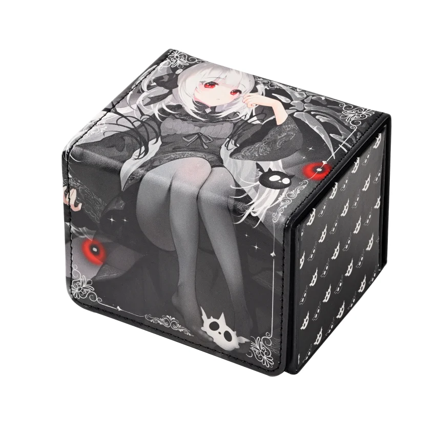 Yugioh A-Bao A Qu, the Lightless Shadow Deck Box Yu-Gi-Oh! OCG Trading Cards Pu Leather Collection Box 100+