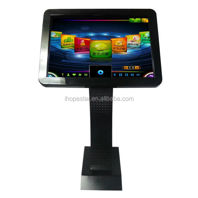 19-Zoll-All-in-One-Karaoke-Maschine mit Touchscreen und Videoke-Player-Karaoke-System
