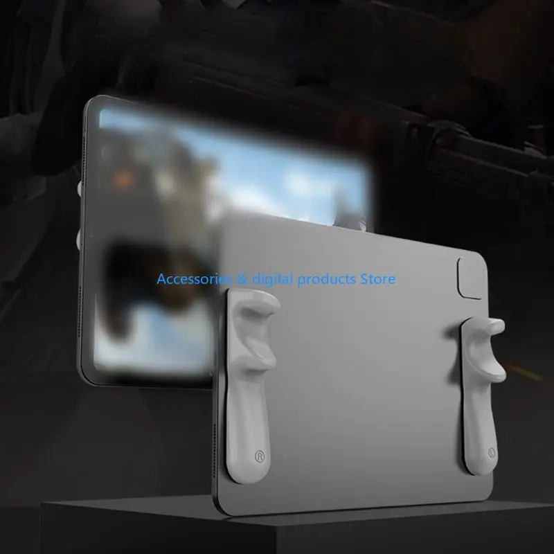 77JD 2Pcs Silicone Handle Tablet Bracket For Tablet Handheld Game Assistant Artifact Portable Game Handle E-sports Handle
