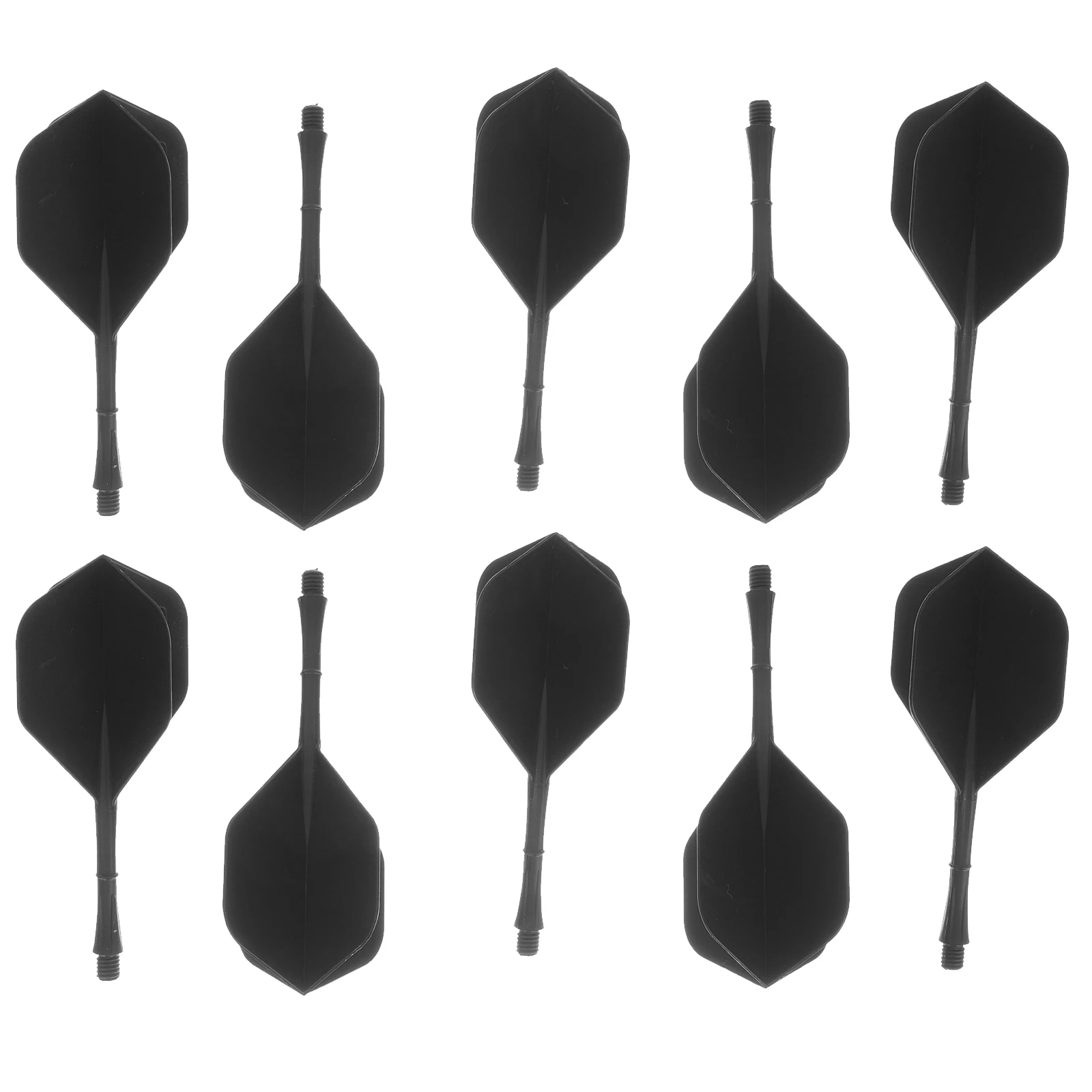 

10 Pcs Tails Dart Leaf Pole Replaceable Flights Lightweight Supplies Decorative