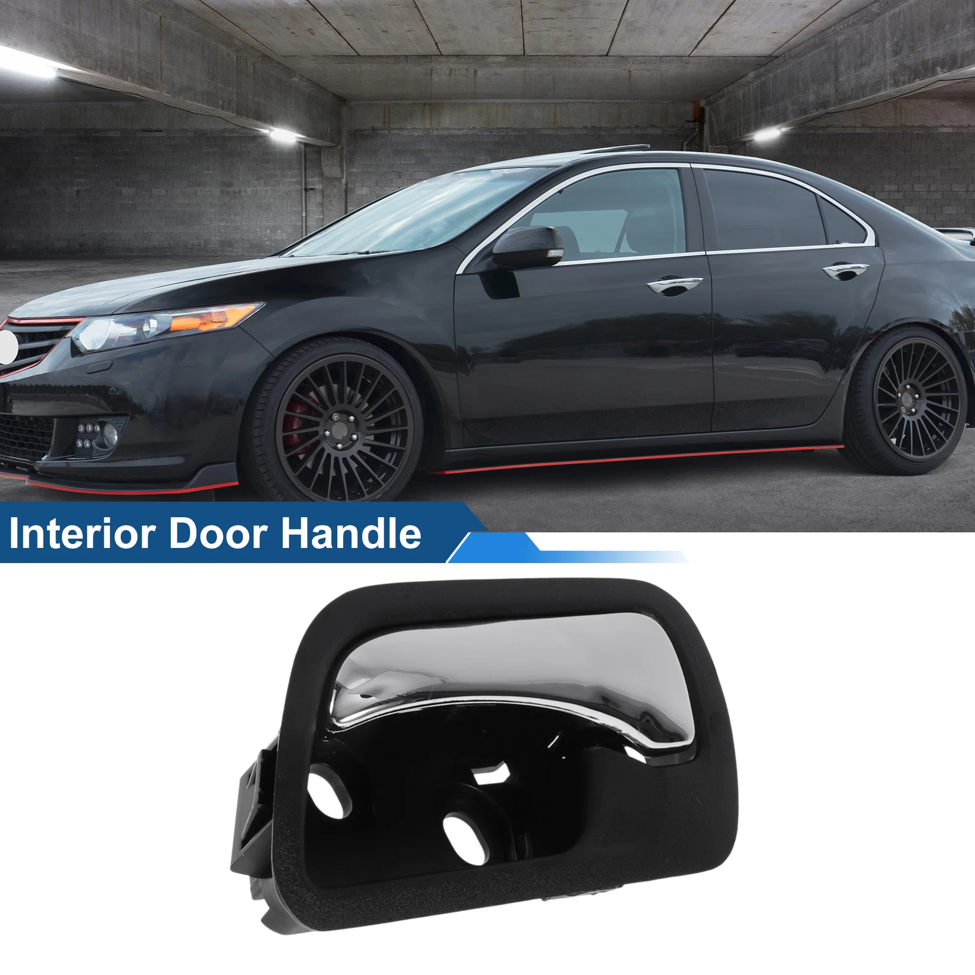 

UXCELL передняя внутренняя дверная ручка со стороны водителя для Honda Accord 2003-07 внутренняя дверная ручка черный хром