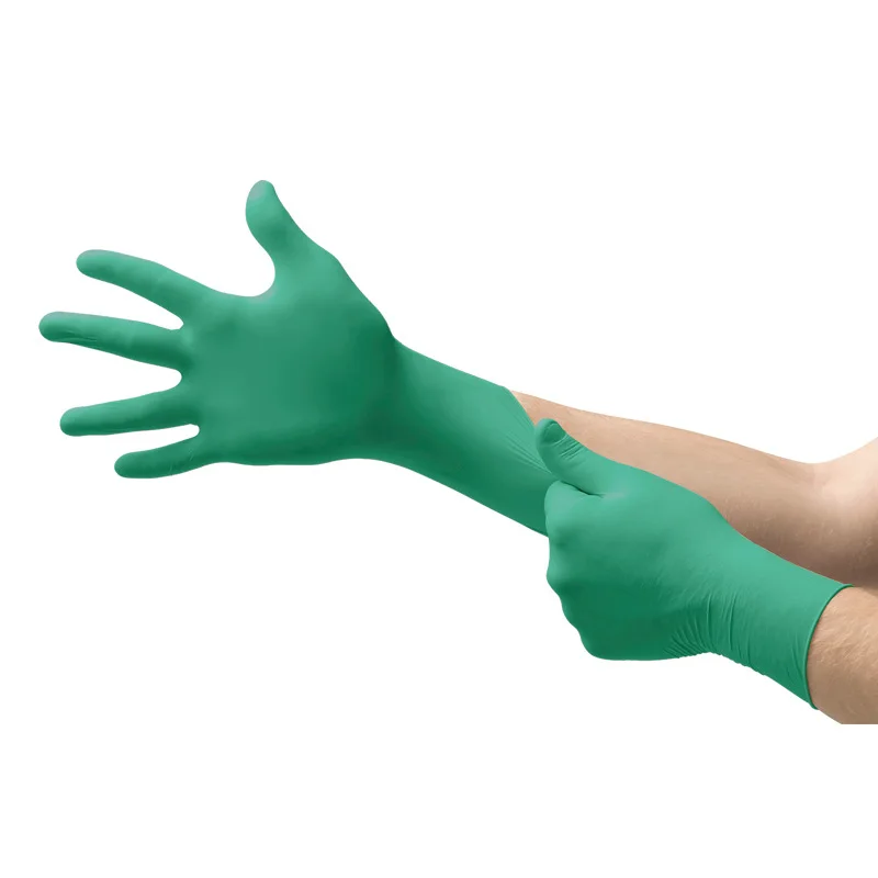 92-600 Disposable Gloves Nitrile Thickened Chemical Chemical Laboratory Powder-Free Food Grade