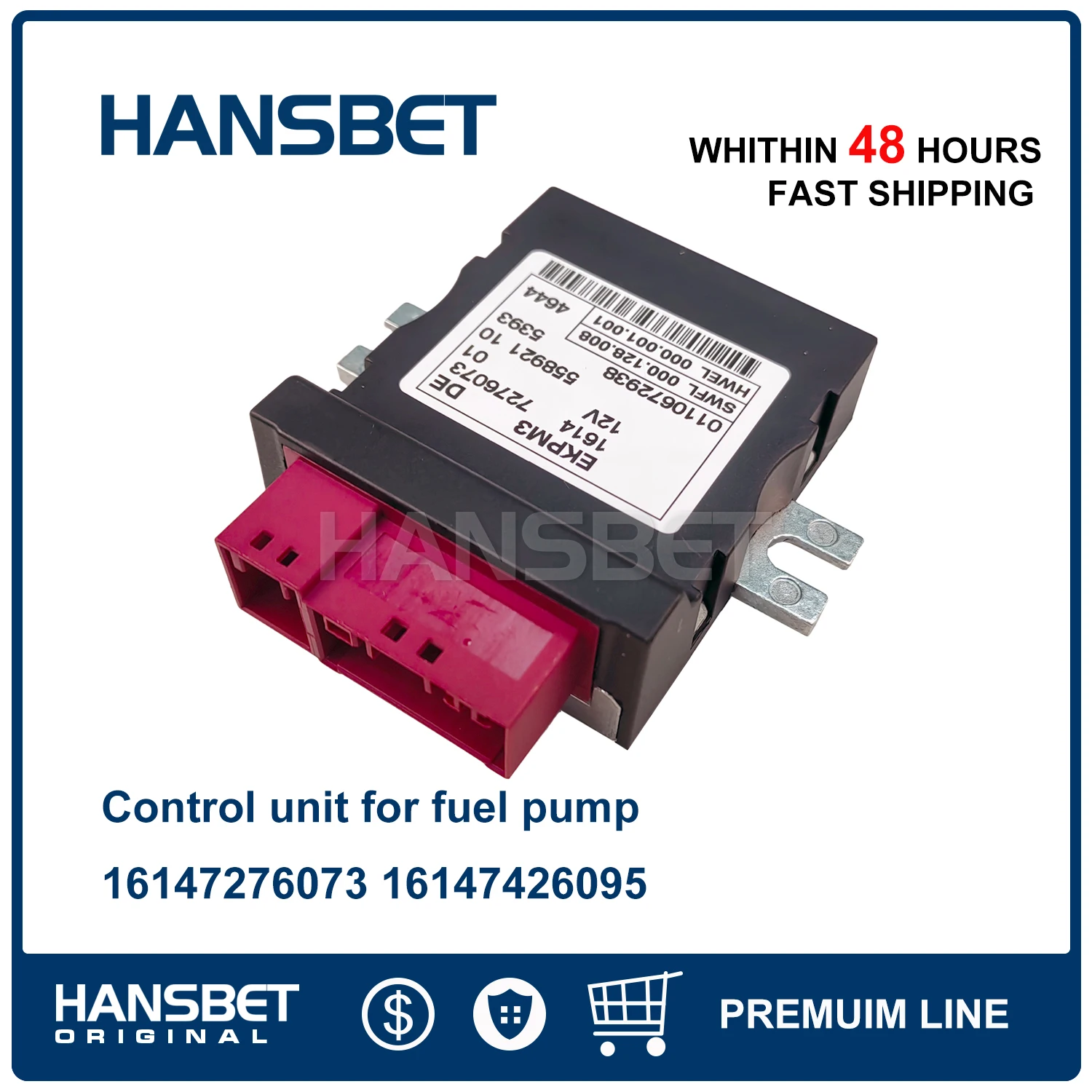 

Control Unit For Fuel Pump Fit BMW 3 5 6 7 Series X3 F10 F13 F02 F25 16147276073 16147426095 HANSBET