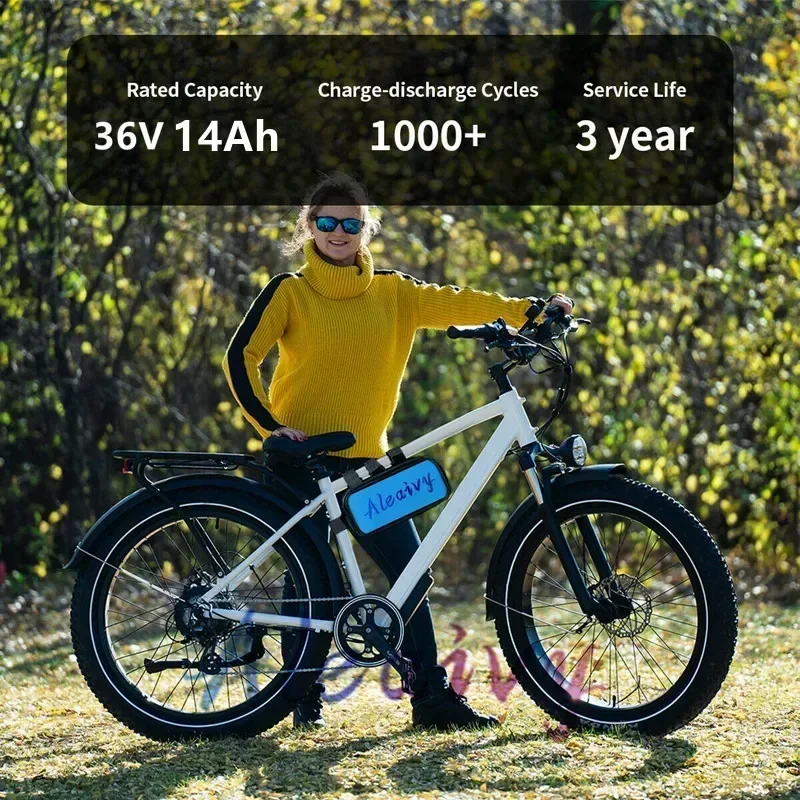 Batería 36V 14Ah 18650 10S4P 500W baterías de alta potencia 42V 14000mAh con protección BMS + cargador