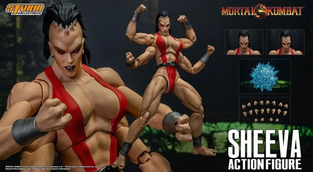 В наличии: Коллекционная фигурка Goro Shiva из Mortal Kombat 4 (масштаб 1/12) от Storm Toys – идеальный подарок