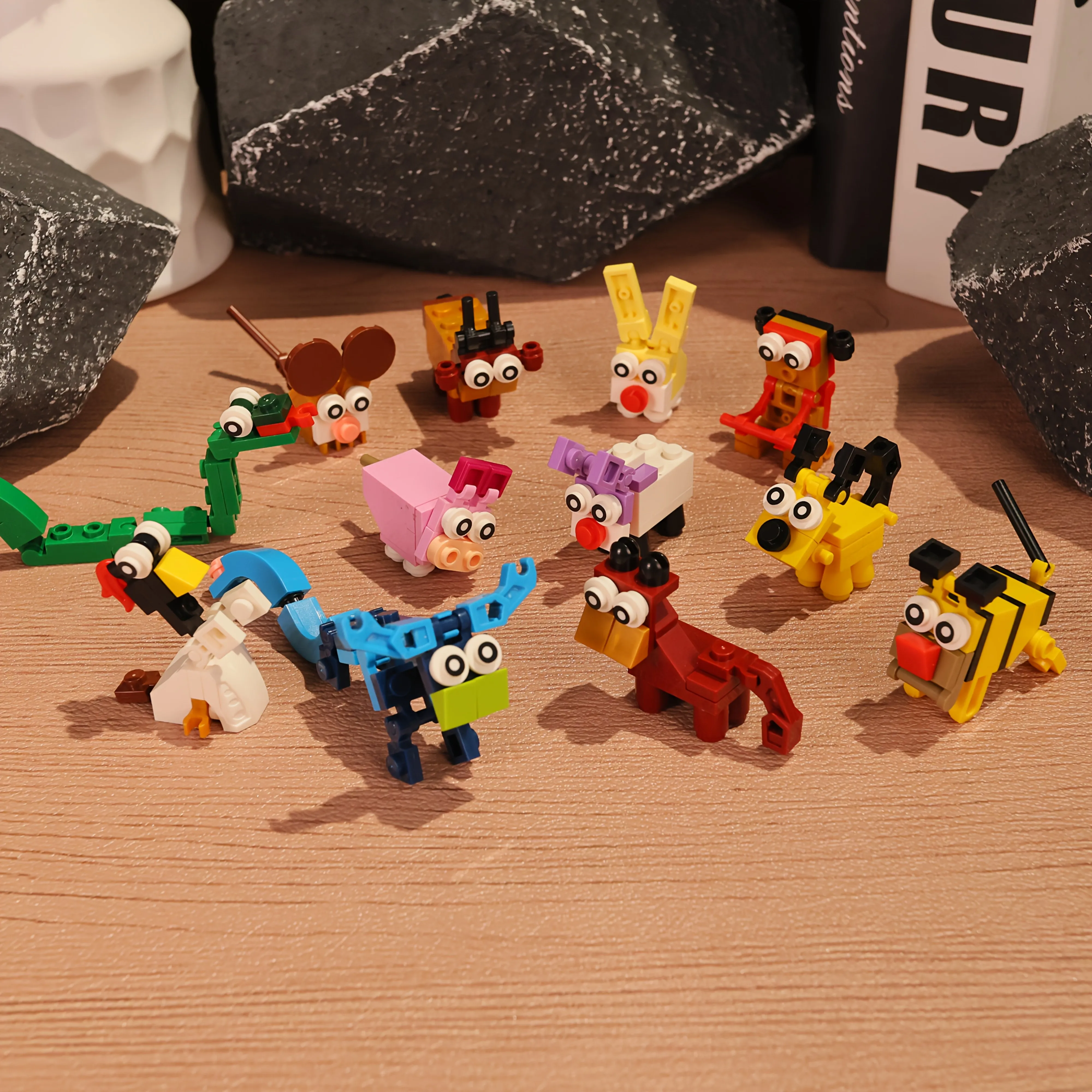 Creative Zodiac-Themed Building Block Set Game, Which Cultivates Children's Logical Thinking and Reasoning Skills, Enhances Hand-Eye Coordination, Memory, and Unlocks Classic Nostalgia through the Building Process. Once Completed, It Becomes a Unique Collection Piece, Making It an Ideal Gift for Friends and Family during Thanksgiving, Christmas, Halloween, Easter, and New Year Holidays
