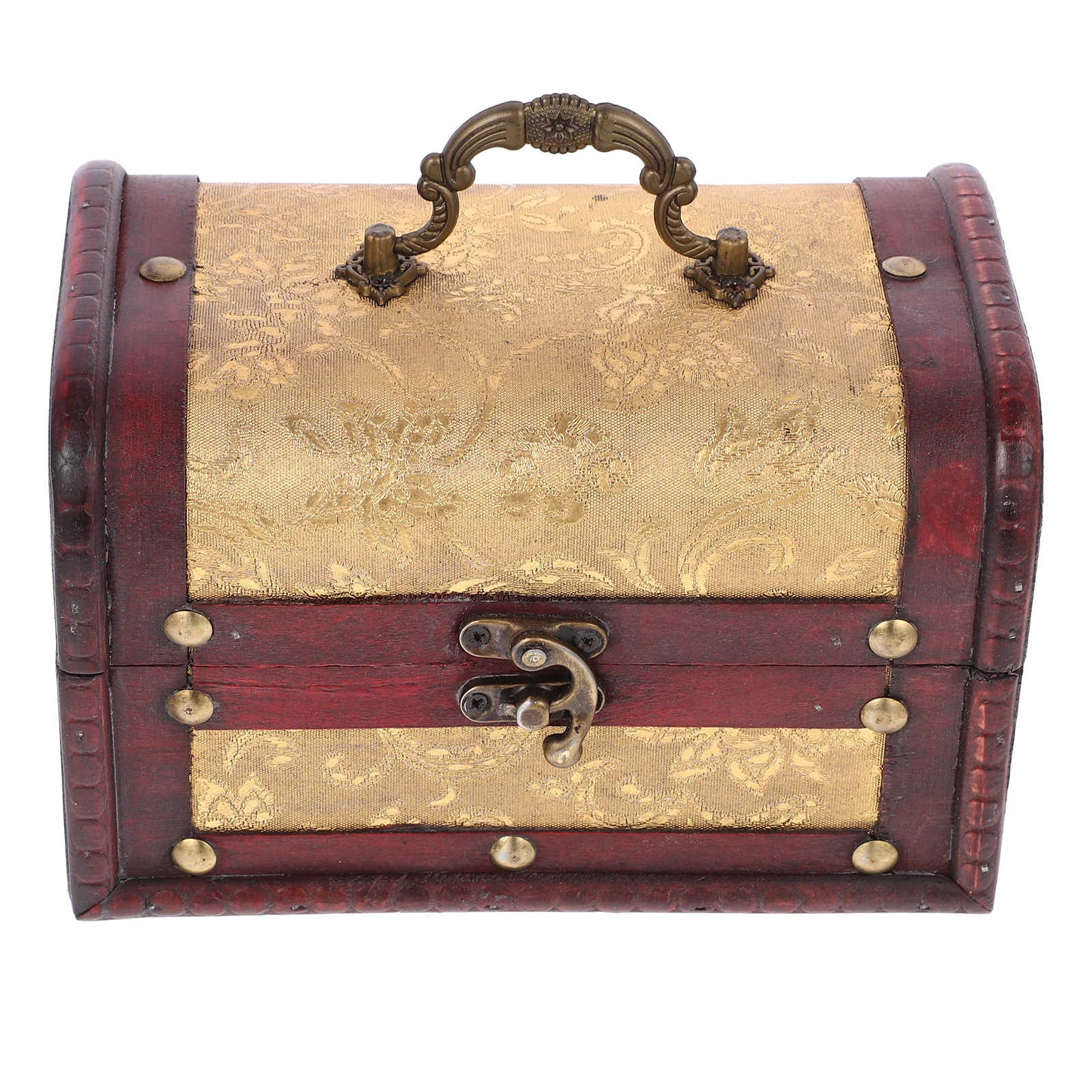 

Small Jewelry Boxes Container Storage Case Vintage Necklace Earrings Wood Holder Organizer Decorative Trinket Box Portable