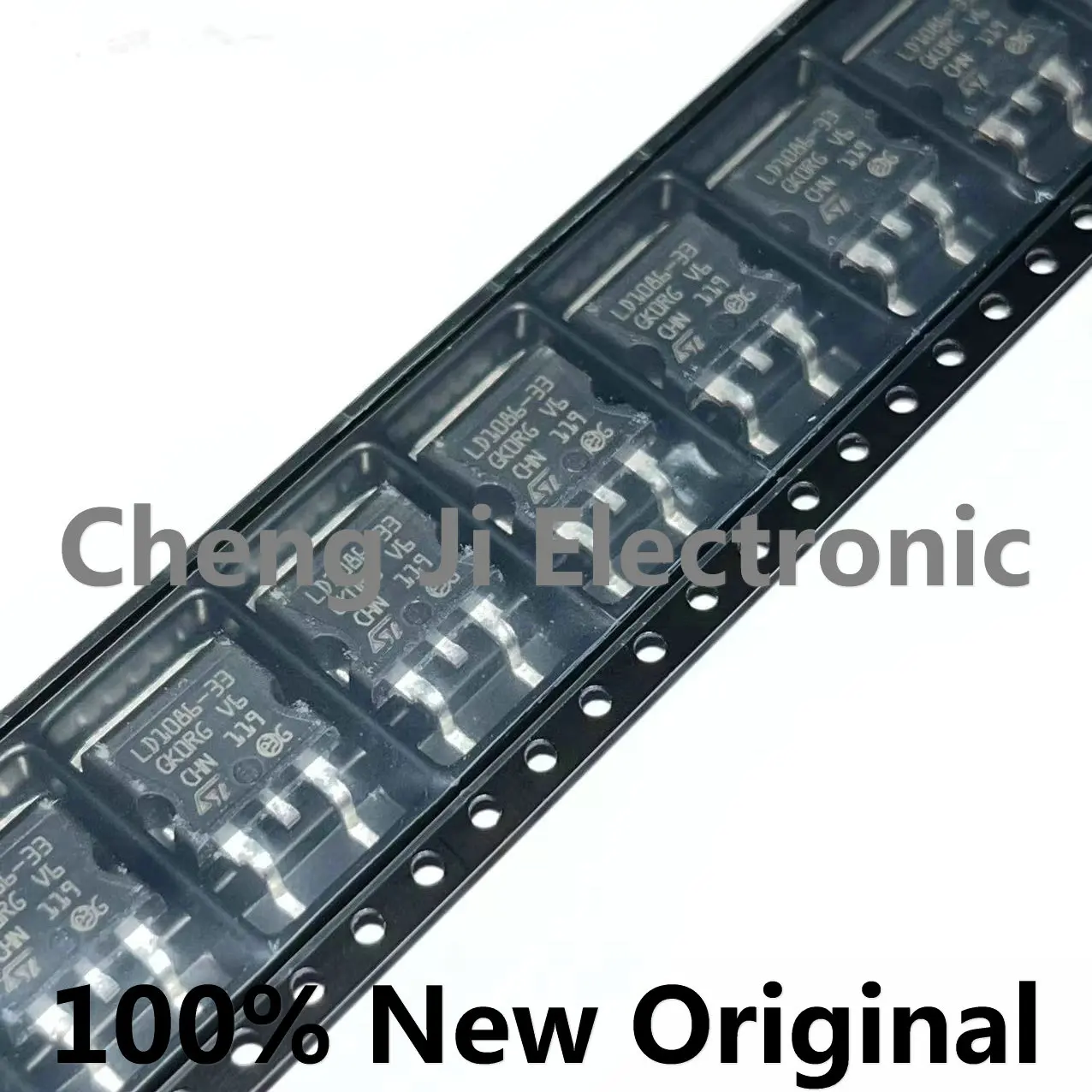 

5PCS/LOT LD1086D2T33TR、LD1086D2T50TR、LD1086-33、LD1086-50 TO263 Low voltage drop positive voltage regulator chip