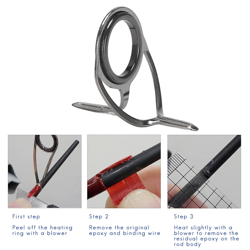 7 шт./комплект, набор рыболовных удочек диаметром 5-18 мм