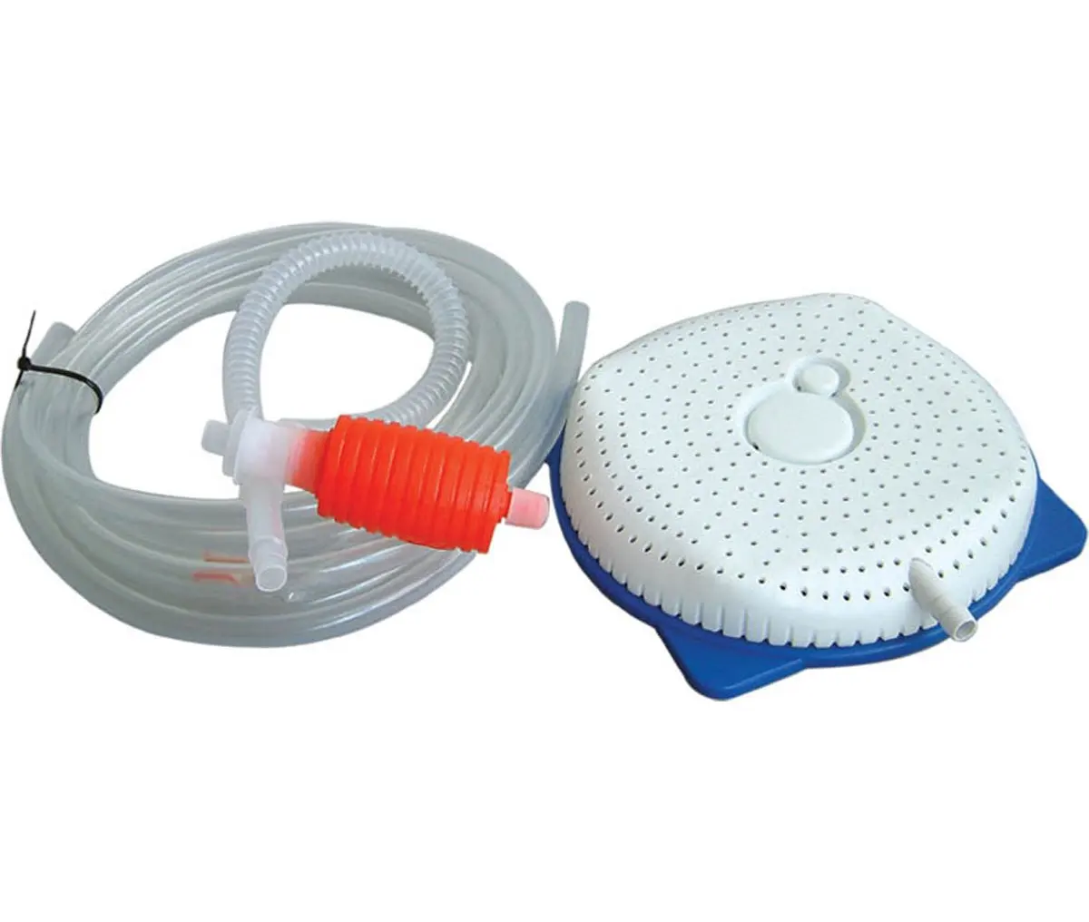 Kit de manguera de drenaje para una eliminación eficiente del agua, bomba de compresión manual de fácil instalación, mantenimiento de piscinas en invierno