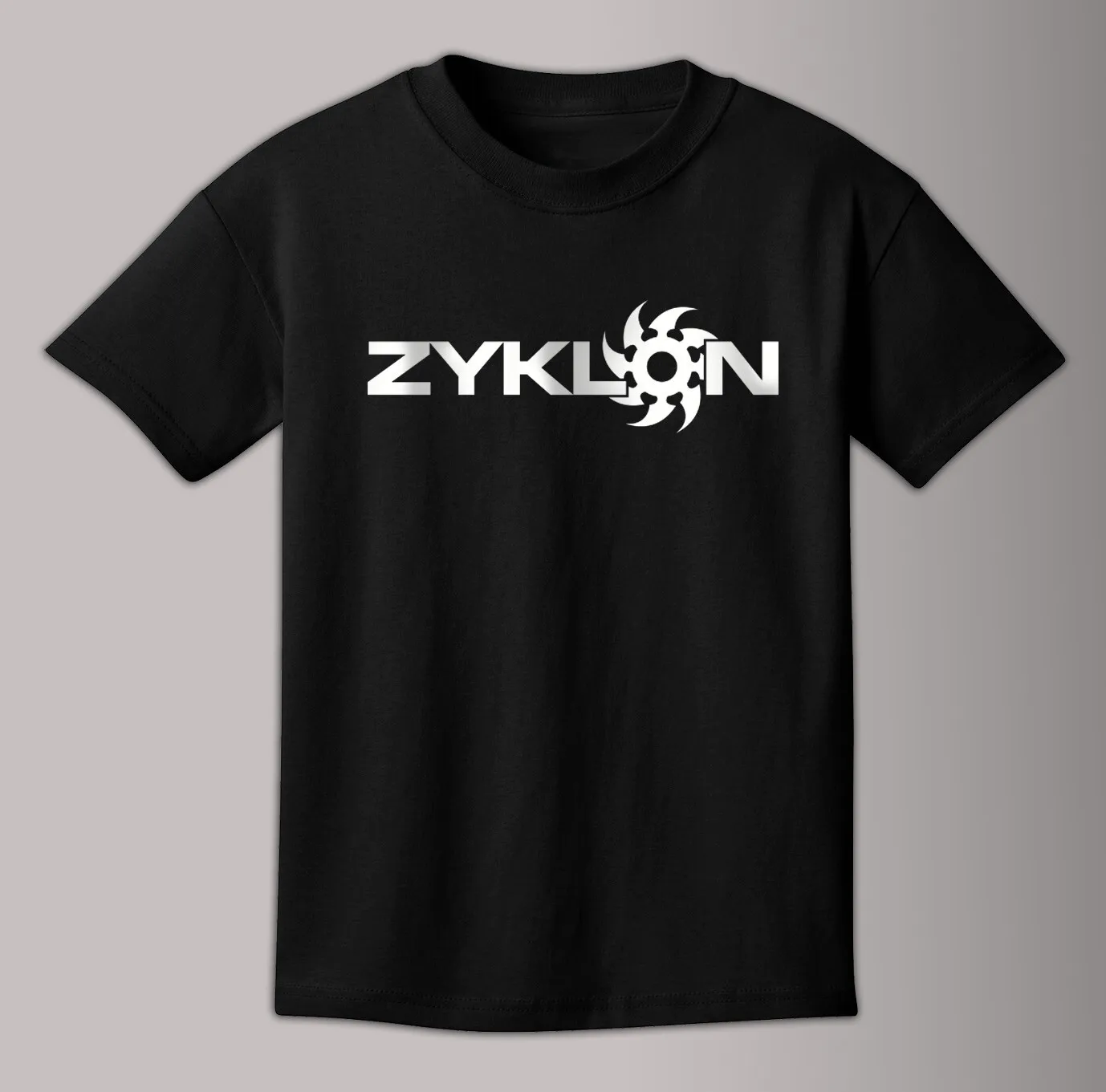 

Zyklon Band logo T-shirt Short Sleeve Black Unisex S-3XL