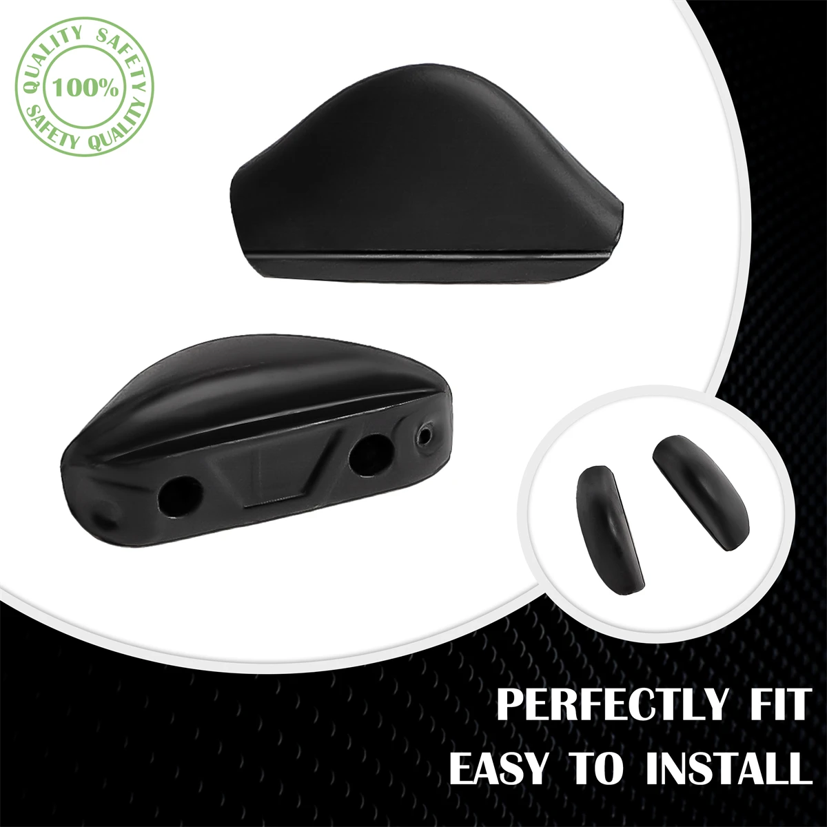 

Silicone Replacement Nose Pads Pieces Compatible with Oakley Warm Up OO9176 Twentysix.2 OO9177 Chainlink AF OO9252 Sunglasses
