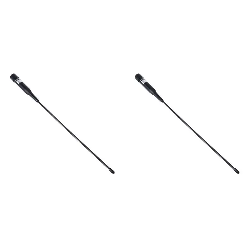 

2X NL-R2 VHF UHF 144/430 МГц радиоантенна NLR2 с гибким штырем PL259 для Baofeng Motorola ICOM-ABIU
