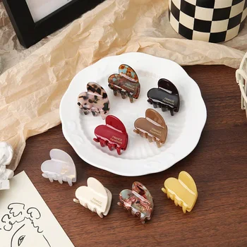 여성용 샤크 클립 헤어 액세서리, 프랑스 아세트산 소재로 제작되어 시크한 헤어 스타일 만들기에 완벽함 Best5 여성용 샤크 클립 헤어 액세서리, 프랑스 아세트산 소재로 제작되어 시크한 헤어 스타일 만들기에 완벽함 Best5