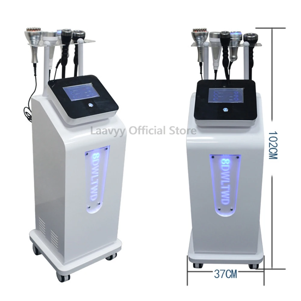 8D Sculpture Carving Beauty Machine 120K Fat Burning Body Shape Electric Therapy Scraping Cupping Vibration Dredging Meridians