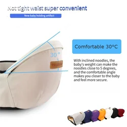 High Quality Baby Carrier Waist Stool Walkers Baby Sling Hold Waist Belt Backpack Hipseat Kids Infant Hip Seat with CPC/CE