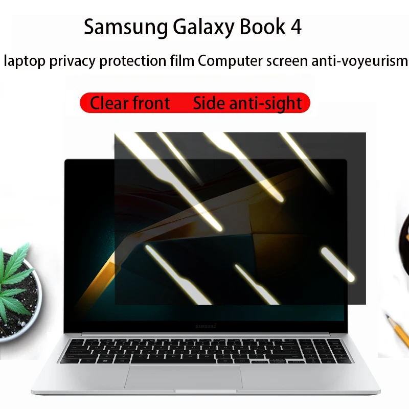 

Для 15,6-дюймового ноутбука Samsung Galaxy Book 4 NP750XGK защитная пленка для конфиденциальности Pro NP930XDB/NP950XDC экран компьютера анти-вуайеризм