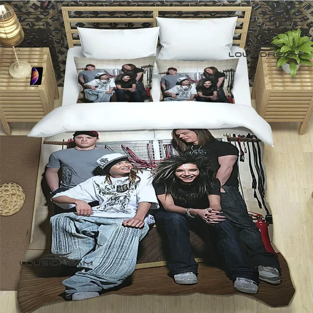 Tokio Hotel band printed Bedding Sets exquisite bed supplies set duvet cover bed comforter set bedding set luxury Birthday Gift